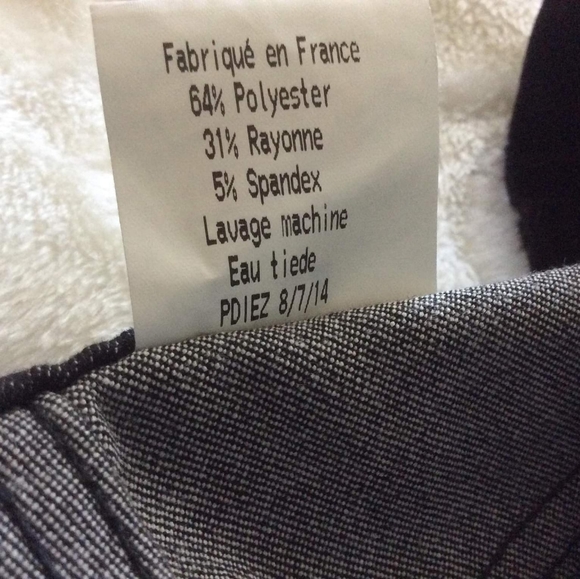 *SALE* Vertigo Paris Black Stretch Wide Leg Jean Size 4 - Picture 8 of 10